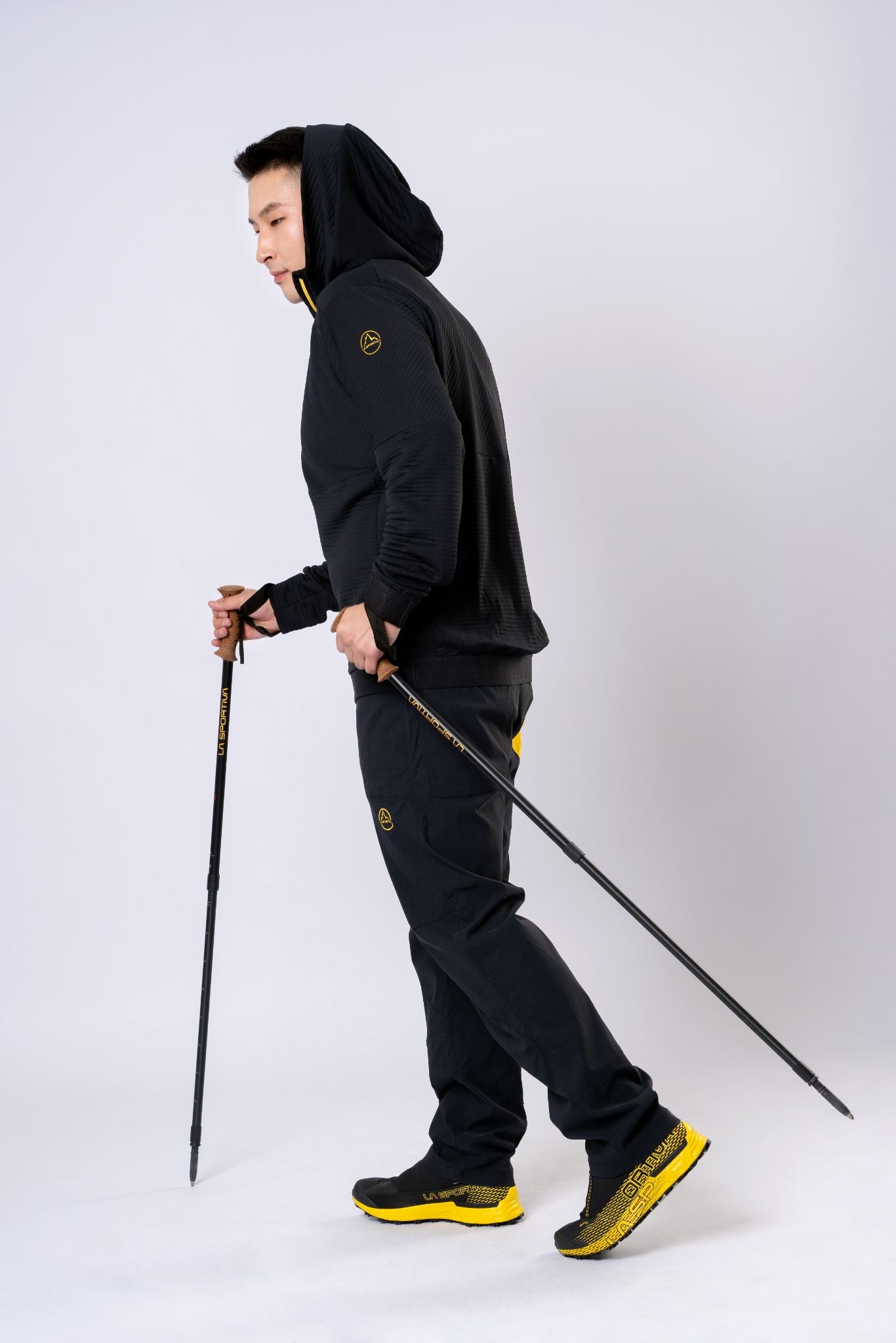 Mood Hoody M Black/Yellow