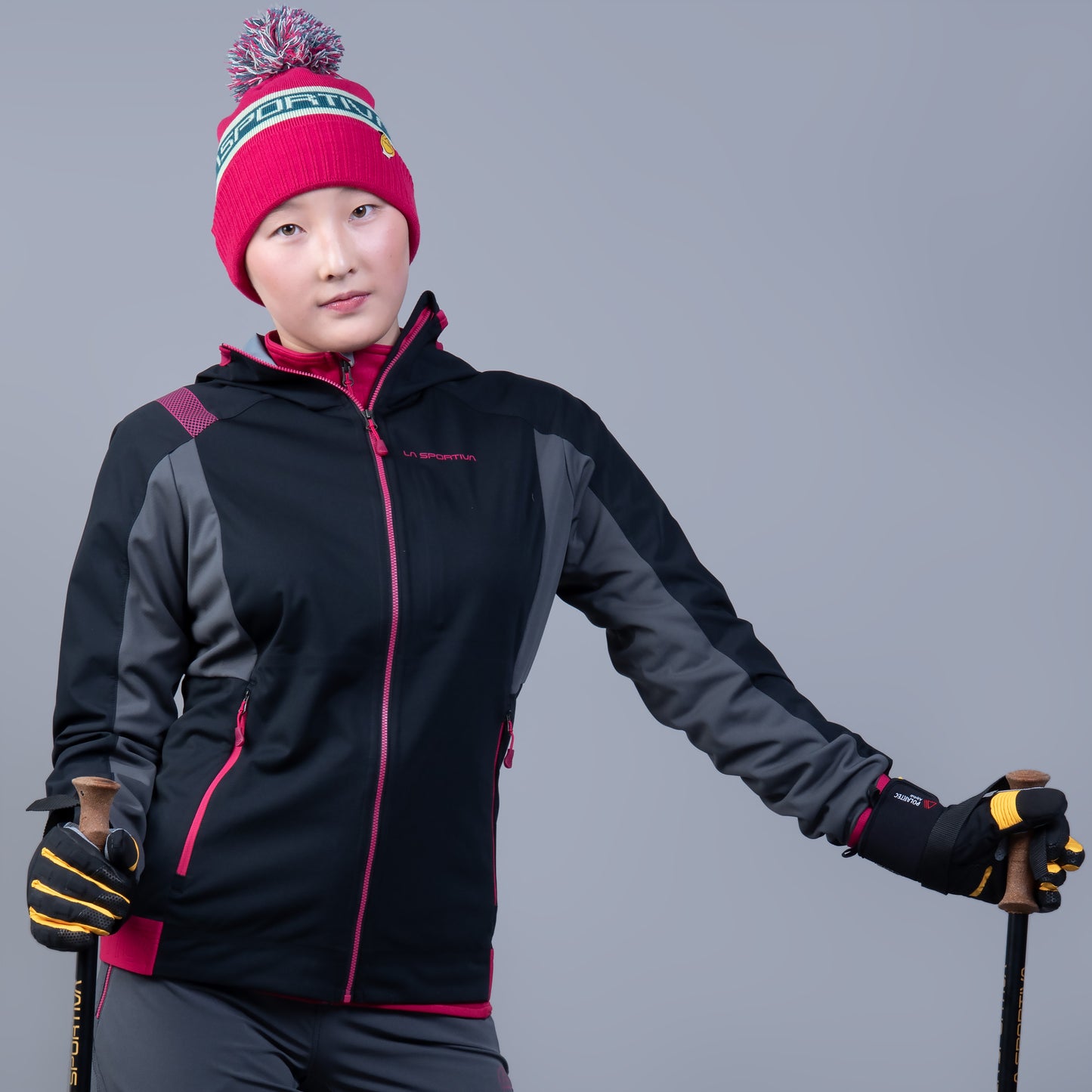 Orbit Beanie Cerise/Crystal
