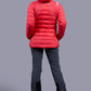 Dolent Down Jkt Woman Hibiscus