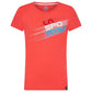 Stripe Evo T-Shirt Woman Hibiscus