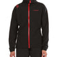 Run Jkt Woman Black/Hibiscus