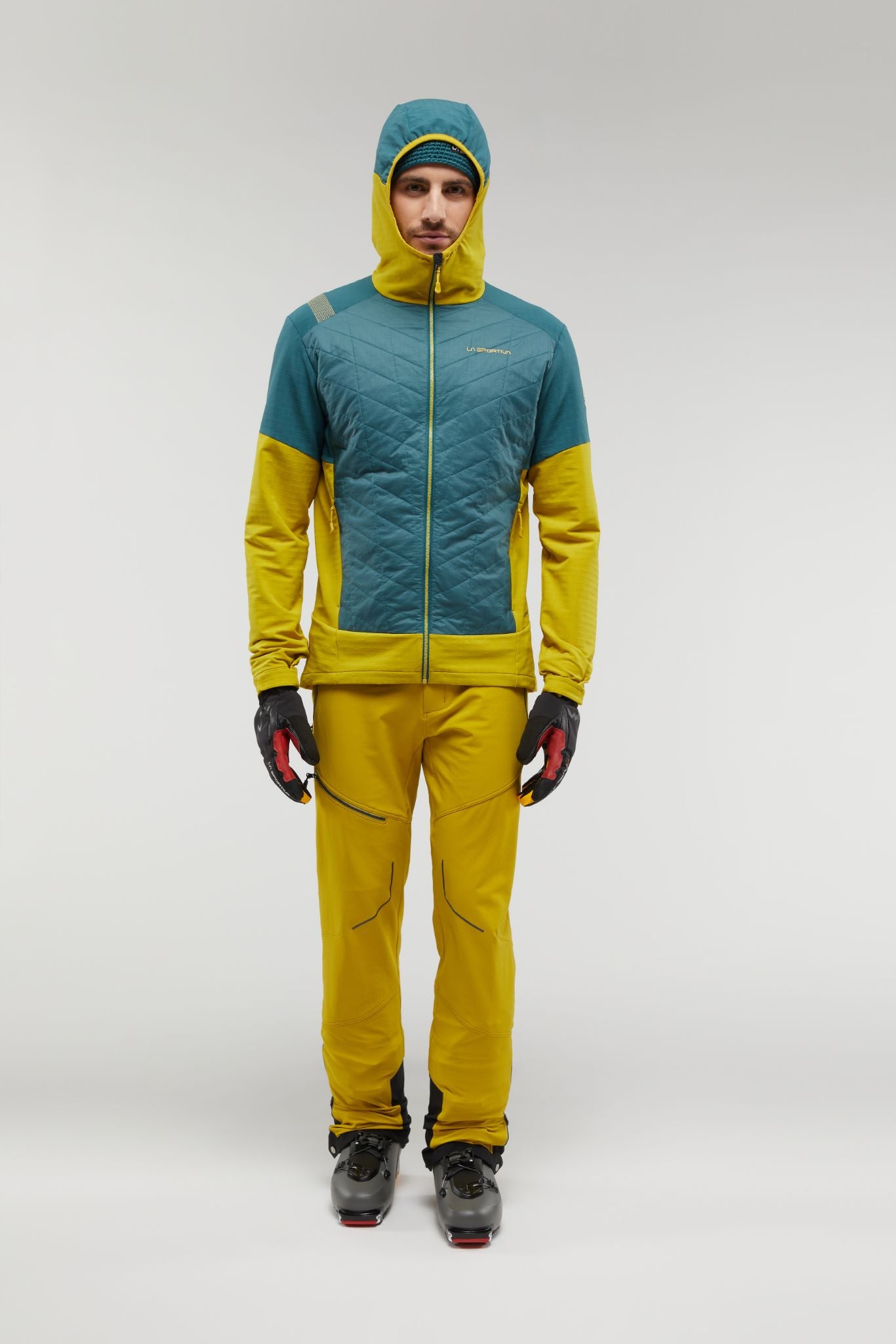 Kap Hybrid Hoody Man Alpine/Moss