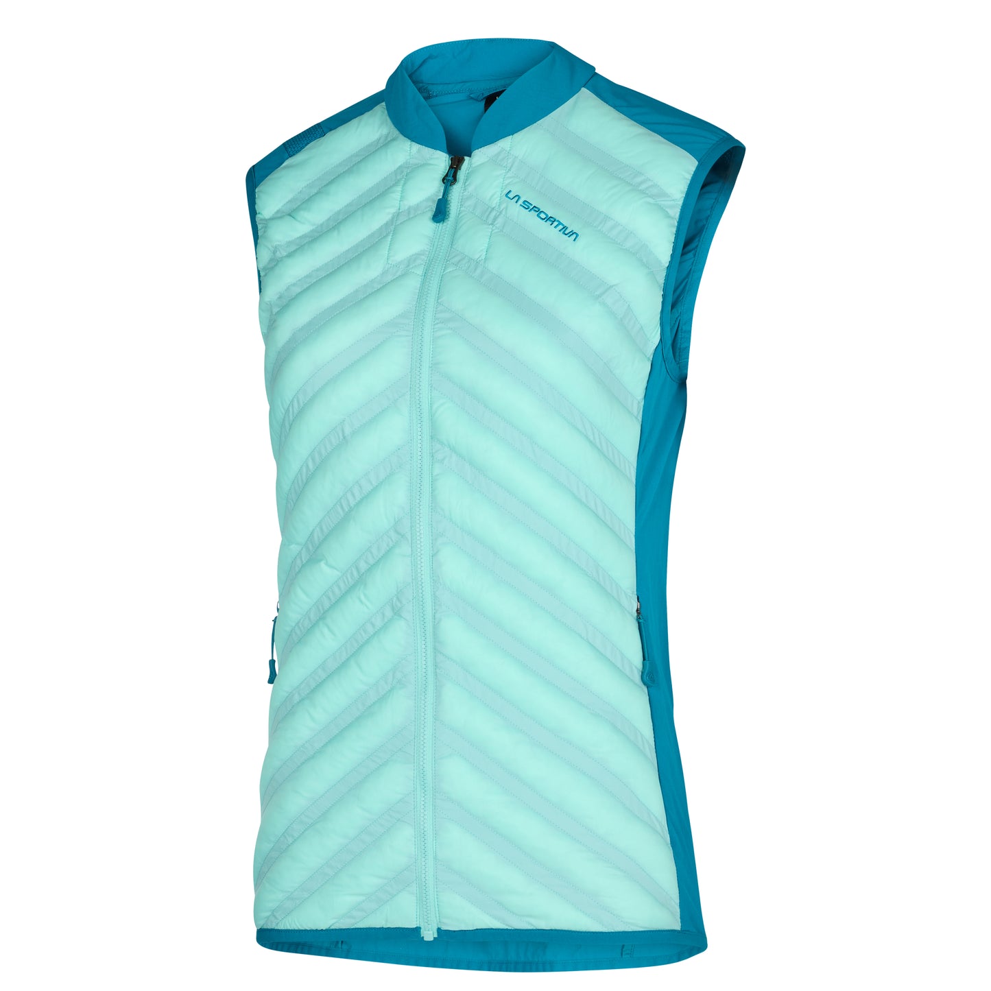 Alya Vest Woman Turquoise/Crystal