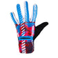 Trail Gloves W Malibu Blue/Hibiscus